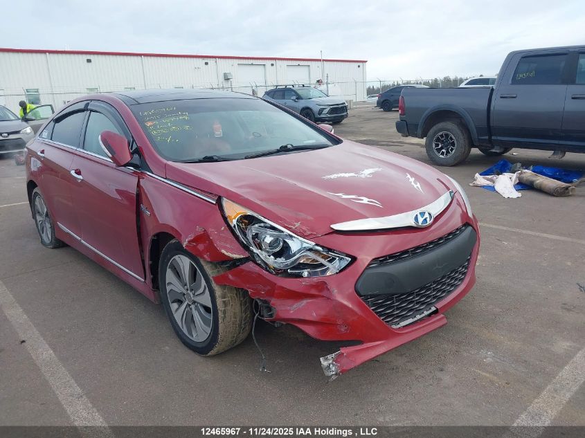 2015 Hyundai Sonata Hybrid Limited VIN: KMHEC4A42FA127708 Lot: 12465967