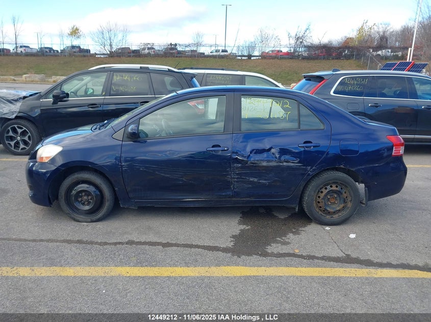 2008 Toyota Yaris VIN: JTDBT923X81251187 Lot: 12449212X