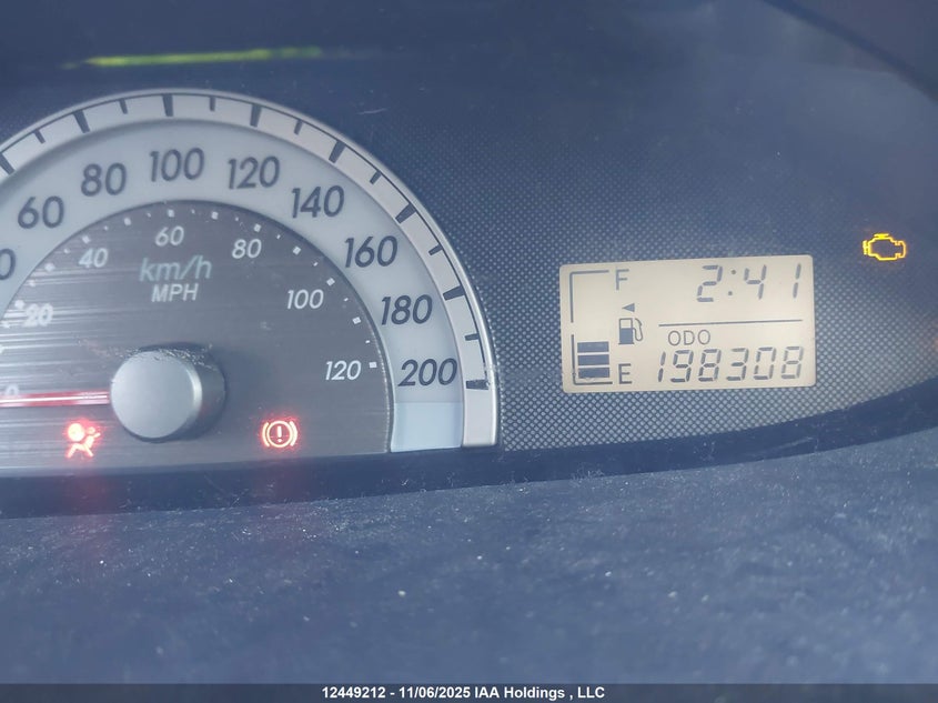 2008 Toyota Yaris VIN: JTDBT923X81251187 Lot: 12449212X