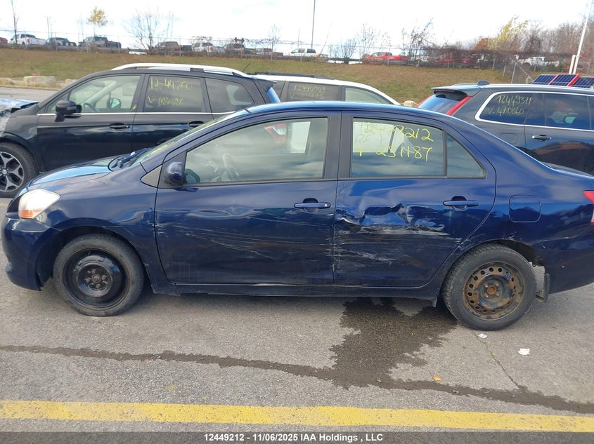 2008 Toyota Yaris VIN: JTDBT923X81251187 Lot: 12449212X