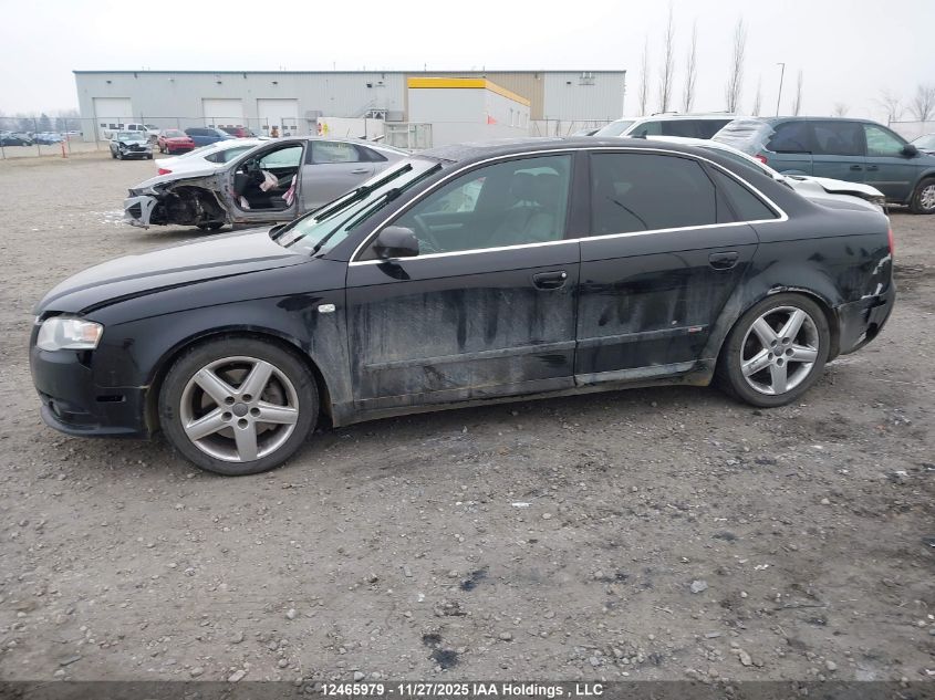 2008 Audi A4 3.2 VIN: WAUDH68E28A166424 Lot: 12465979