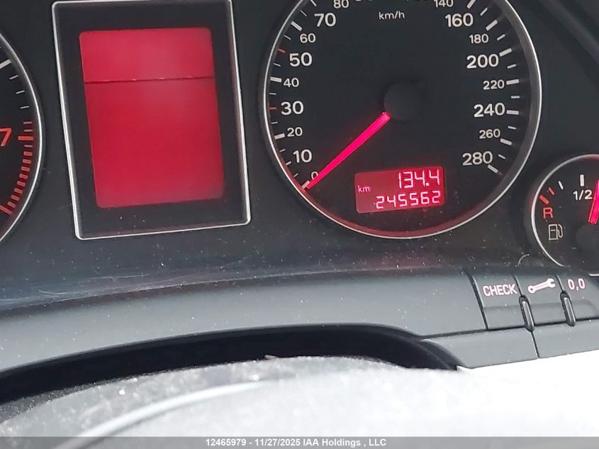 2008 Audi A4 3.2 VIN: WAUDH68E28A166424 Lot: 12465979