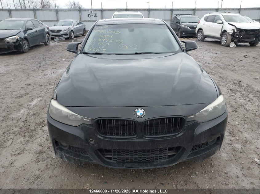 2012 BMW 320I VIN: WBA3B1C55CFX99535 Lot: 12466000