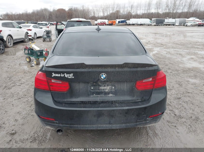 2012 BMW 320I VIN: WBA3B1C55CFX99535 Lot: 12466000