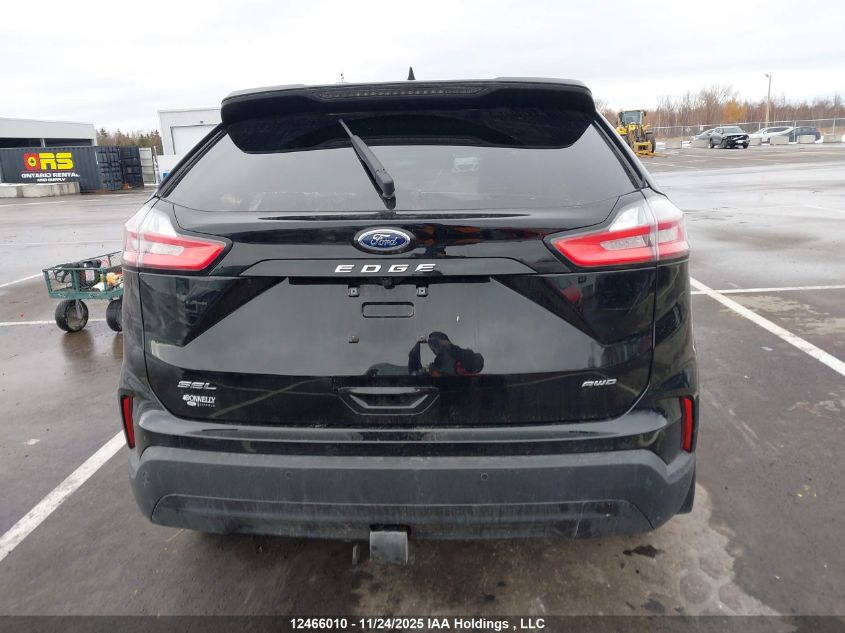 2022 Ford Edge Sel VIN: 2FMPK4J94NBB07910 Lot: 12466010