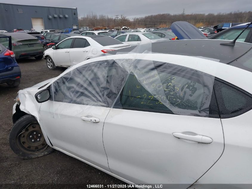 2015 Dodge Dart VIN: 1C3CDFEB7FD223253 Lot: 12466031