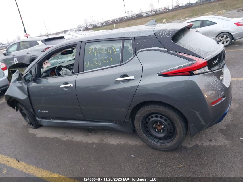 2018 Nissan Leaf VIN: 1N4AZ1CP2JC307197 Lot: 12466048