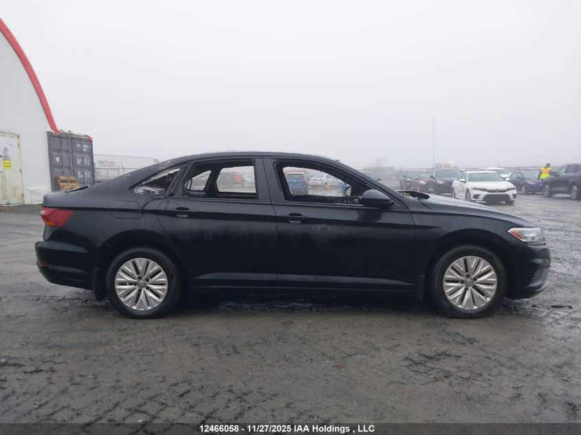 2019 Volkswagen Jetta 1.4 Tsi Comfortline VIN: 3VWN57BU3KM031546 Lot: 12466058