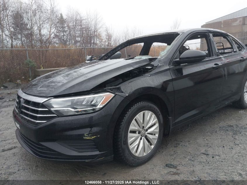 2019 Volkswagen Jetta 1.4 Tsi Comfortline VIN: 3VWN57BU3KM031546 Lot: 12466058