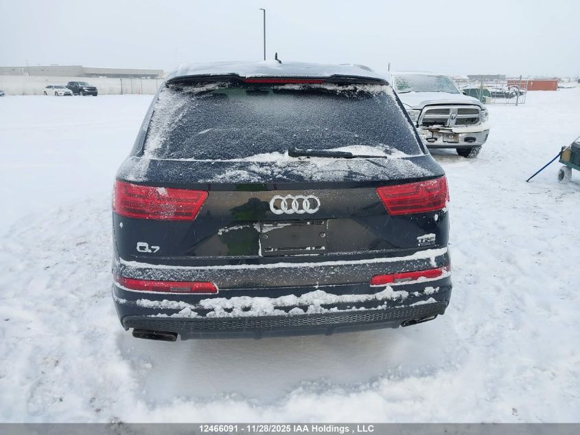 2017 Audi Q7 3.0T Technik VIN: WA1WAAF70HD056553 Lot: 12466091