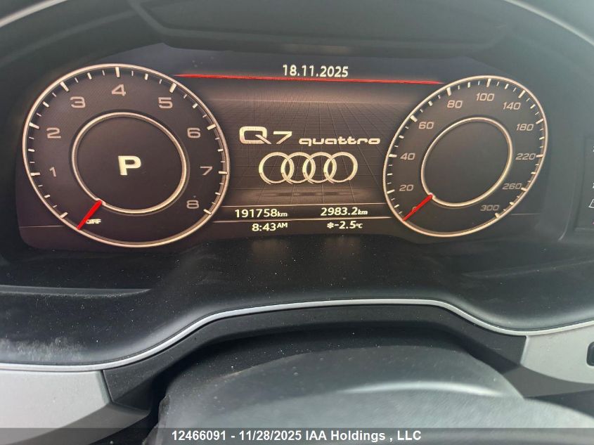 2017 Audi Q7 3.0T Technik VIN: WA1WAAF70HD056553 Lot: 12466091