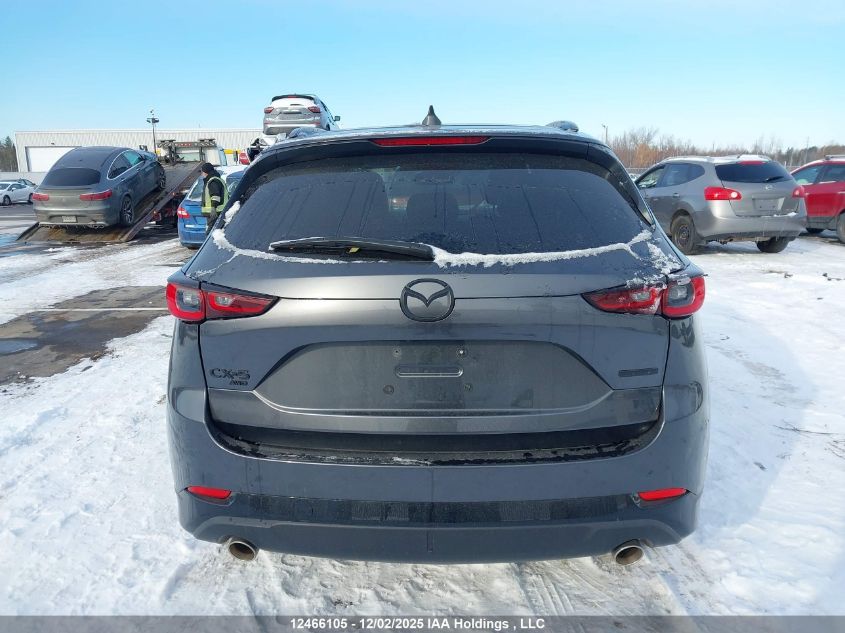 2022 Mazda Cx-5 Premium VIN: JM3KFBDM2N1520290 Lot: 12466105