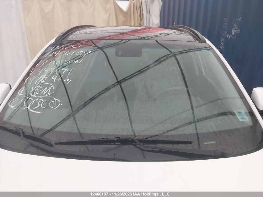 2017 Hyundai Tucson Se VIN: KM8J3CA44HU494894 Lot: 12466107