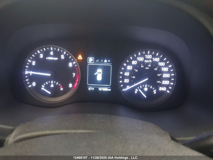 2017 Hyundai Tucson Se VIN: KM8J3CA44HU494894 Lot: 12466107