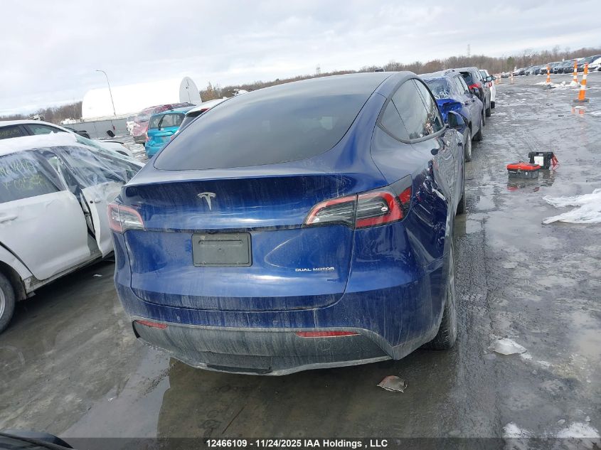 2021 Tesla Model Y Long Range VIN: 5YJYGDEE2MF184391 Lot: 12466109