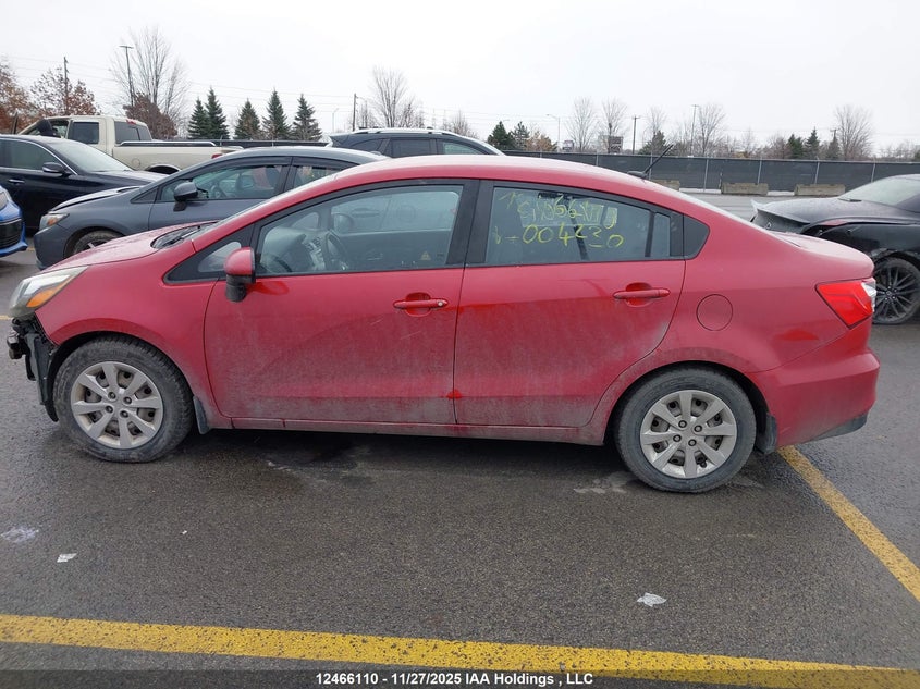 2016 Kia Rio Lx VIN: KNADM4A3XG6004230 Lot: 12466110