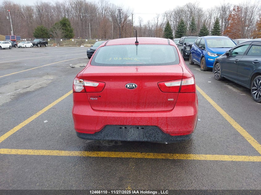 2016 Kia Rio Lx VIN: KNADM4A3XG6004230 Lot: 12466110