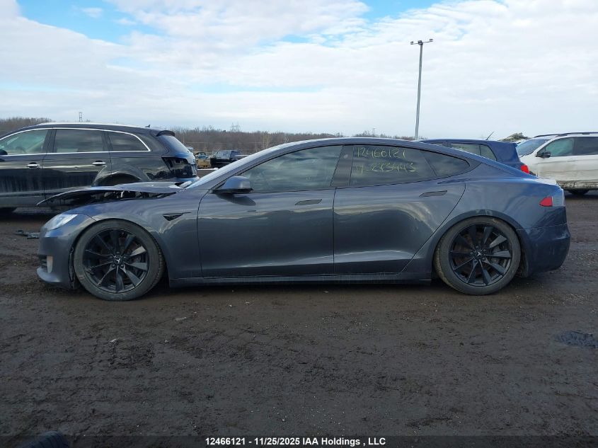 2018 Tesla Model S 100D/75D/P100D VIN: 5YJSA1E23JF273443 Lot: 12466121