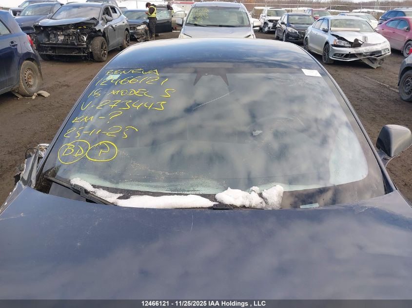 2018 Tesla Model S 100D/75D/P100D VIN: 5YJSA1E23JF273443 Lot: 12466121