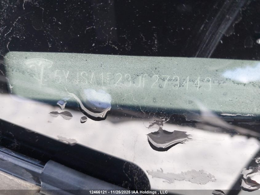 2018 Tesla Model S 100D/75D/P100D VIN: 5YJSA1E23JF273443 Lot: 12466121