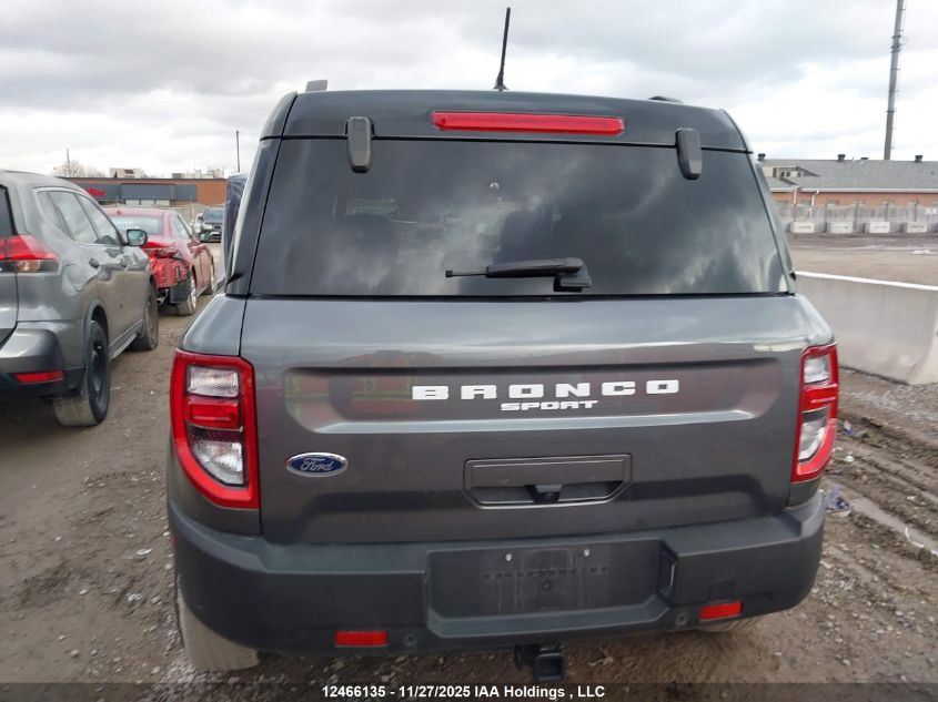 2024 Ford Bronco Sport Outer Banks VIN: 3FMCR9C69RRE98568 Lot: 12466135