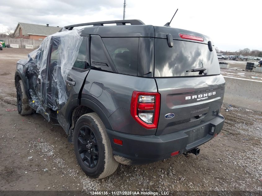 2024 Ford Bronco Sport Outer Banks VIN: 3FMCR9C69RRE98568 Lot: 12466135