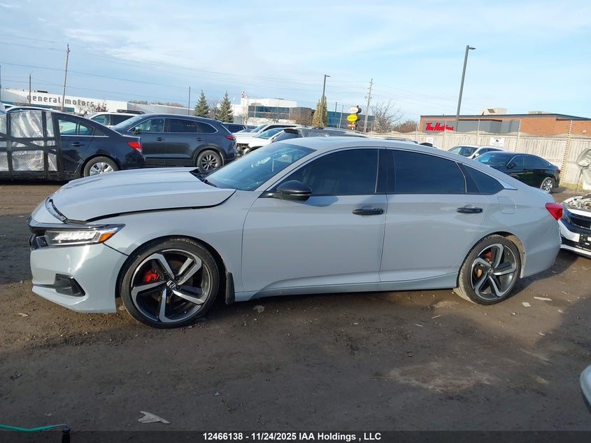 2021 Honda Accord Sport VIN: 1HGCV1F38MA803162 Lot: 12466138