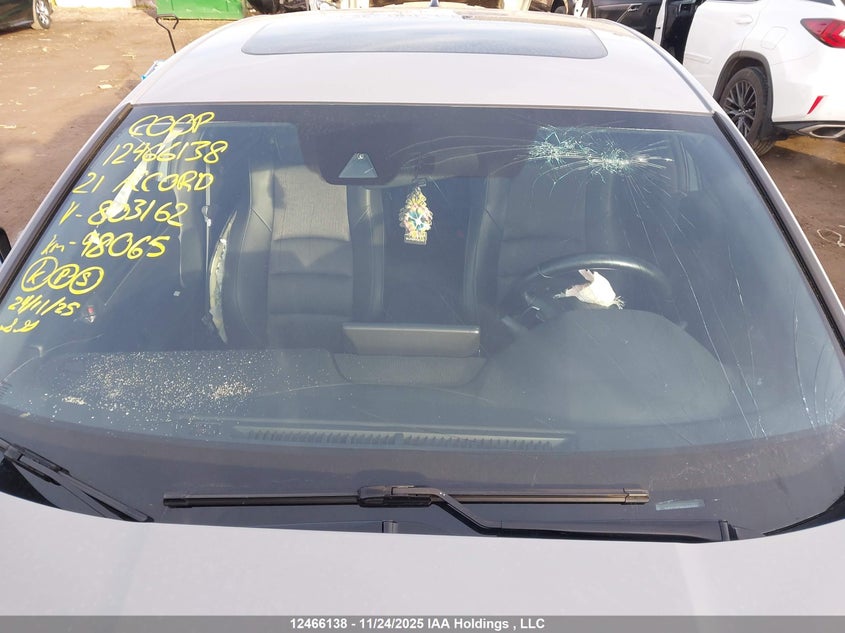 2021 Honda Accord Sport VIN: 1HGCV1F38MA803162 Lot: 12466138