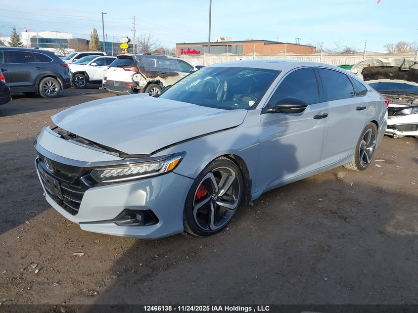 1HGCV1F38MA803162 2021 HONDA ACCORD photo no. 2