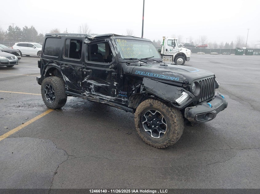 1C4JJXR67NW128743 2022 Jeep Wrangler 4Xe Unlimited Rubicon auction photo 1