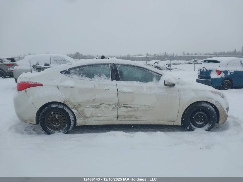 2013 Hyundai Elantra Gl VIN: 5NPDH4AE0DH332959 Lot: 12466143