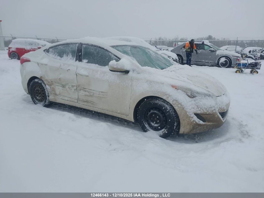 2013 Hyundai Elantra Gl VIN: 5NPDH4AE0DH332959 Lot: 12466143