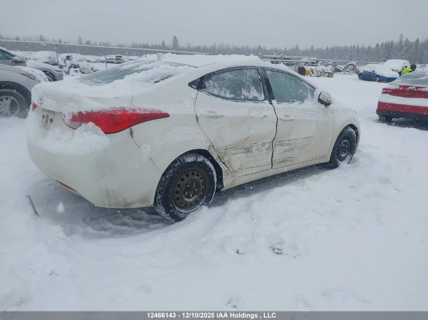 2013 Hyundai Elantra Gl VIN: 5NPDH4AE0DH332959 Lot: 12466143