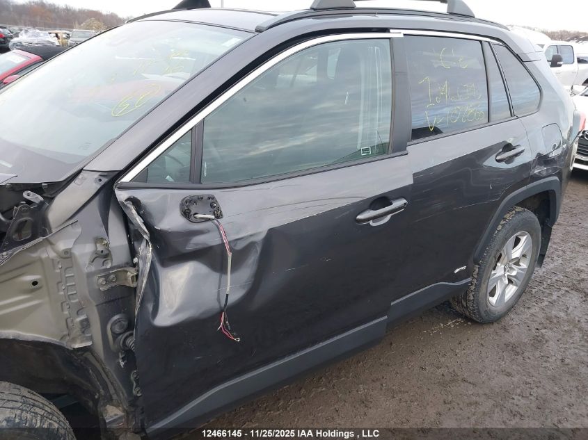 2021 Toyota Rav4 Hybrid Xle VIN: 2T3RWRFV1MW102860 Lot: 12466145