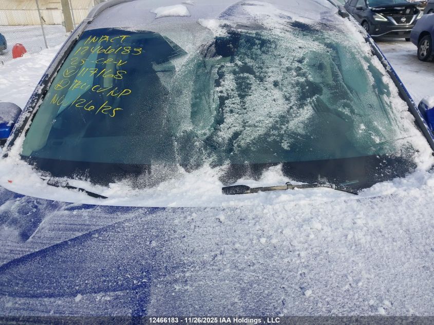 2025 Honda Cr-V Sport VIN: 2HKRS4H59SH117168 Lot: 12466183