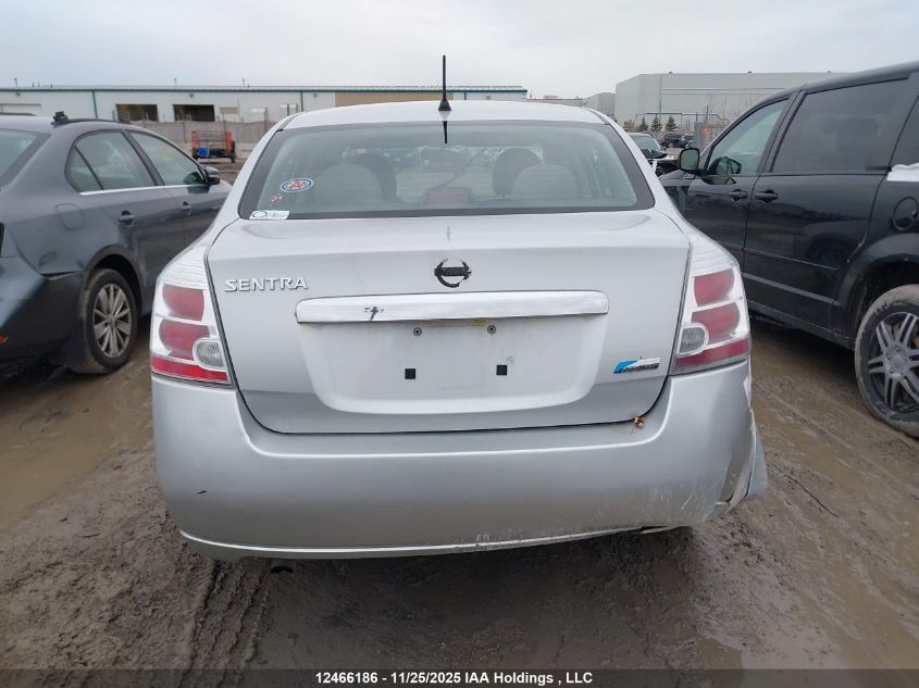 2010 Nissan Sentra 2.0/2.0S/Sr/2.0Sl VIN: 3N1AB6AP3AL718372 Lot: 12466186