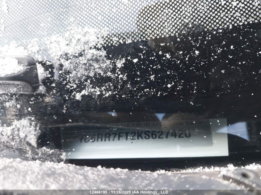 2019 Ram 1500 Classic Tradesman VIN: 1C6RR7FT2KS627420 Lot: 12466195