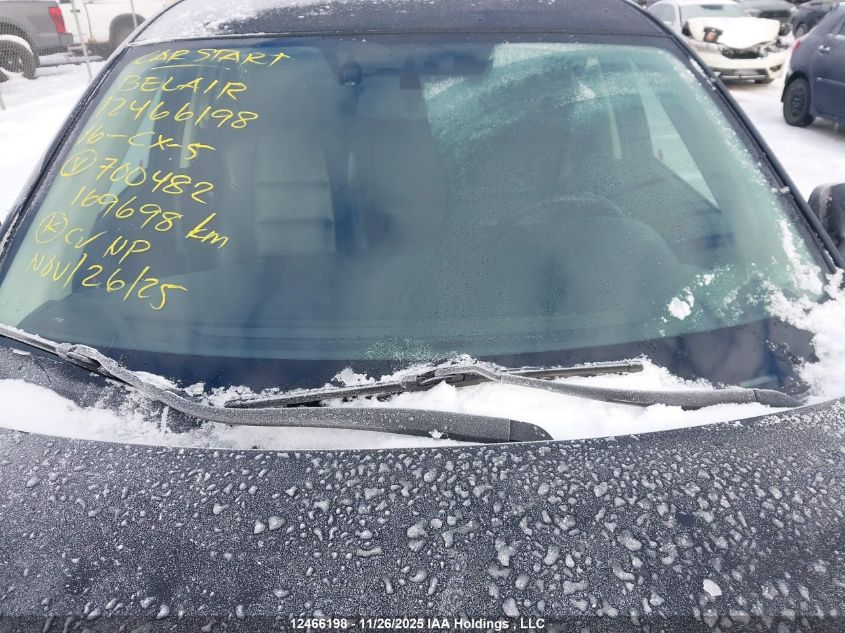 2016 Mazda Cx-5 Gt VIN: JM3KE4DYXG0700482 Lot: 12466198