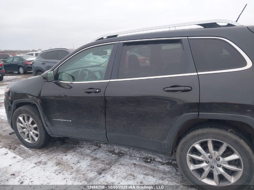 2014 Jeep Cherokee Limited VIN: 1C4PJMDS8EW133737 Lot: 12466200