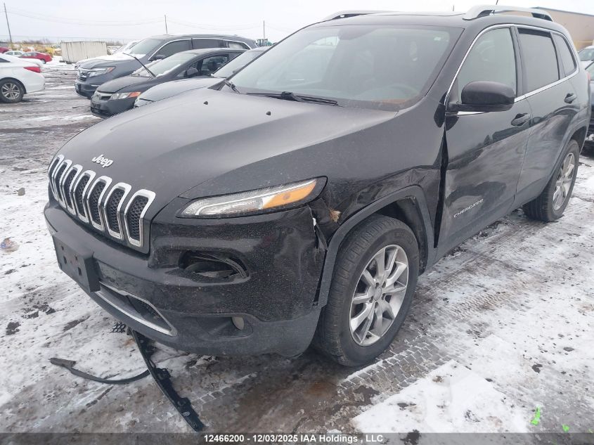2014 Jeep Cherokee Limited VIN: 1C4PJMDS8EW133737 Lot: 12466200