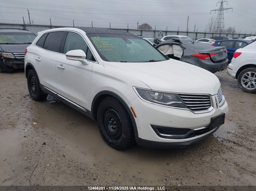 2LMTJ8LR1GBL26501 2016 Lincoln Mkx Reserve auction photo 1