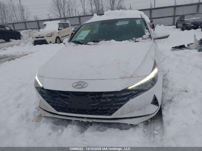 2023 Hyundai Elantra Essential Ivt With Hyundai Smartsense Package VIN: KMHLM4AG4PU526375 Lot: 12466222