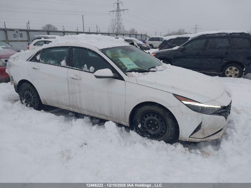 2023 Hyundai Elantra Essential Ivt With Hyundai Smartsense Package VIN: KMHLM4AG4PU526375 Lot: 12466222