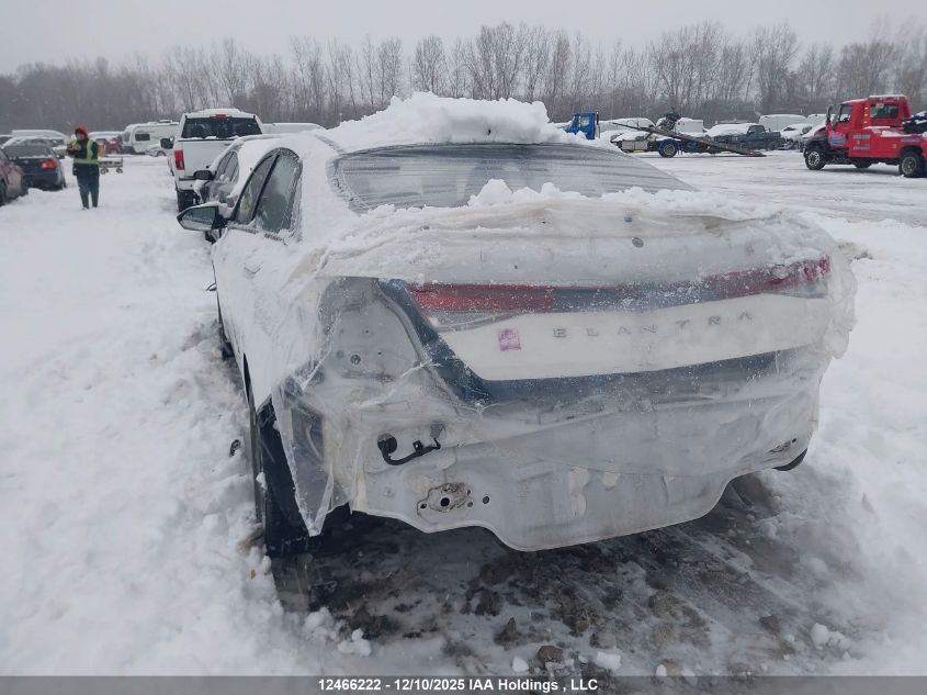 2023 Hyundai Elantra Essential Ivt With Hyundai Smartsense Package VIN: KMHLM4AG4PU526375 Lot: 12466222