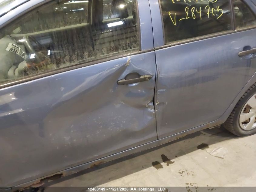 2008 Toyota Yaris VIN: JTDBT923681284705 Lot: 12463149X