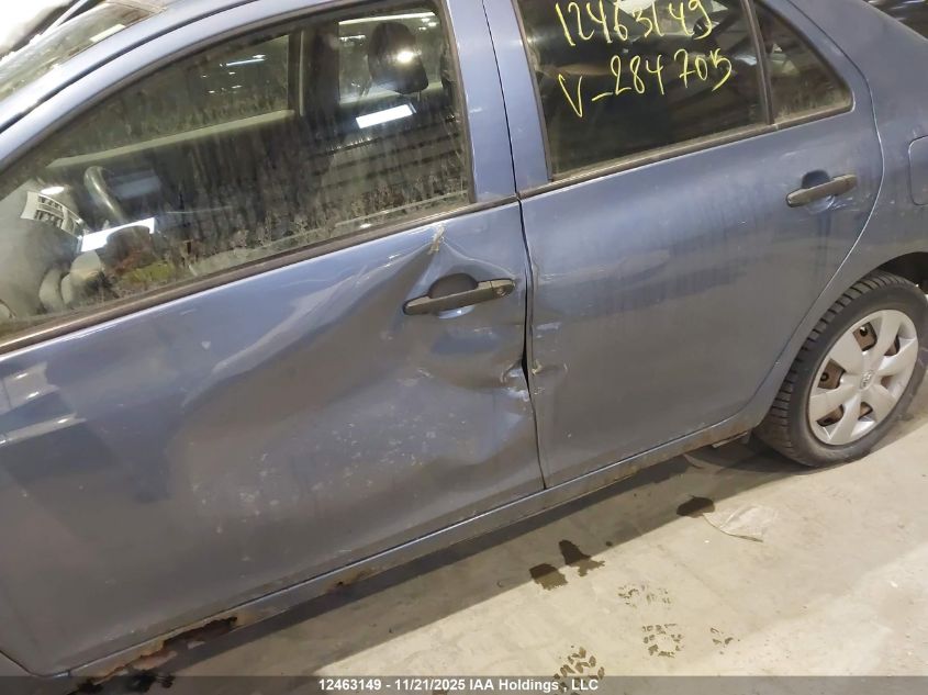 2008 Toyota Yaris VIN: JTDBT923681284705 Lot: 12463149X