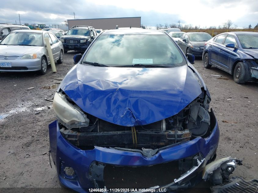 2015 Toyota Corolla S VIN: 2T1BURHE3FC317092 Lot: 12466253