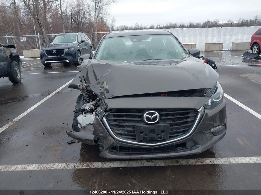 2017 Mazda Mazda3 Gs VIN: JM1BN1V70H1106749 Lot: 12466280