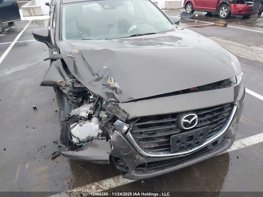 2017 Mazda Mazda3 Gs VIN: JM1BN1V70H1106749 Lot: 12466280