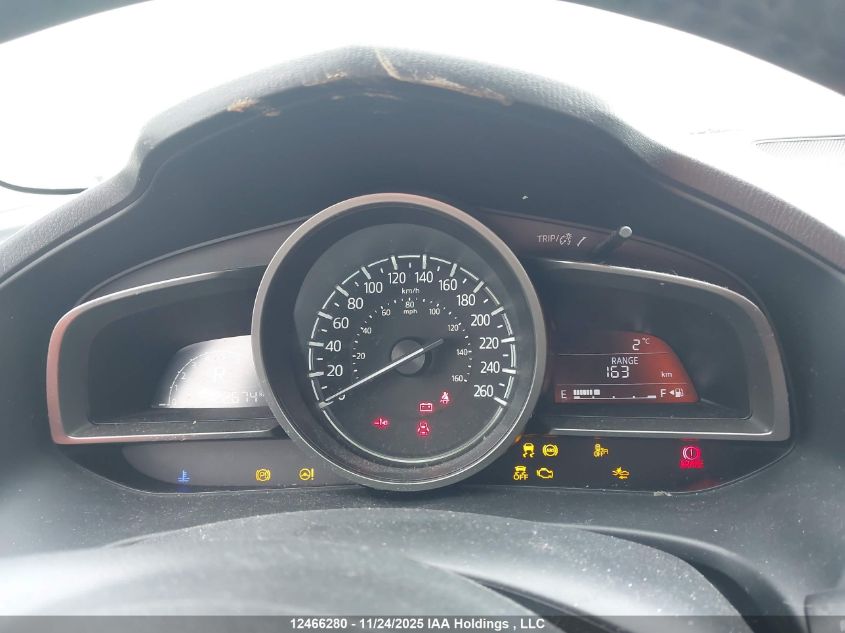 2017 Mazda Mazda3 Gs VIN: JM1BN1V70H1106749 Lot: 12466280